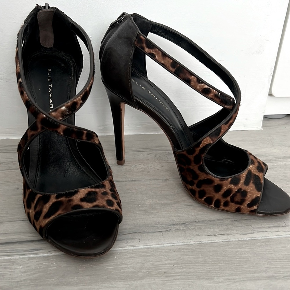 Leopard Print Heels